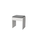 Dressing Table Stool Led Mirror White