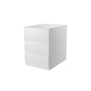 Dressing Table Stool Set With Mirror Led White