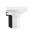 Electric Standing Desk Height Adjustable 120Cm White