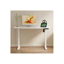 Electric Standing Desk Height Adjustable 120Cm White
