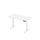 Electric Standing Desk Height Adjustable 120Cm White