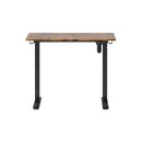 Electric Standing Desk Height Adjustable 90Cm Brown