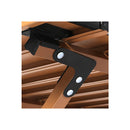 Folding Camping Table Portable Oak