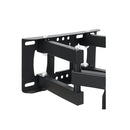 Full Motion Swivel Tilt Tv Wall Mount Bracket Black