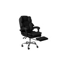 Gaming Chair Office Computer Black Footrest