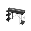 Gaming Desk Computer Table Monitor Shelf 140Cm