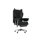 Gaming Office Chair High Back Pu Leather Black