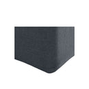 Gas Lift Bed Frame Fabric Base Dark Grey