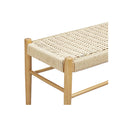 Kraft Rope Bench Seat