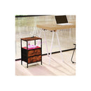 Led Bedside Table With 2 Drawers Power Outlets