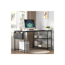 L Shaped Industrial Style Computer Corner Home Desk 120Cm