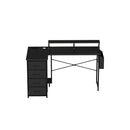 L Shaped Gaming Desk With Storage Drawers 140Cm