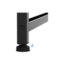 L Shaped Gaming Desk With Storage Drawers 140Cm