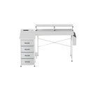 L Shaped Gaming Desk With Storage Drawers 140Cm