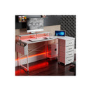 L Shaped Gaming Desk With Storage Drawers 140Cm