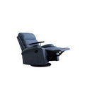 Microfibre Massage Chair Recliner Chairs Blue
