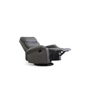 Faux Leather Massage Chair Recliner Chairs Grey