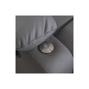 Faux Leather Massage Chair Recliner Chairs Grey