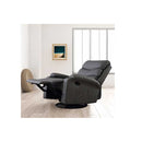 Faux Leather Massage Chair Recliner Chairs Grey