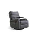 Faux Leather Massage Chair Recliner Chairs Grey