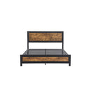 Metal Bed Frame Mattress Base Queen