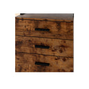 Mobile File Cabinet 3 Drawers Home Office Desk