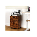 Mobile File Cabinet 3 Drawers Home Office Desk