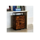 Mobile File Cabinet 3 Drawers Home Office Desk