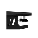 Mobile Standing Desk Adjustable Height Table With Keyboard Tray