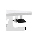 Mobile Standing Desk Adjustable Height Table With Keyboard Tray