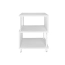 Modern Side Table 3 Tier Storage Bedside Table