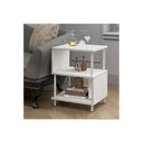 Modern Side Table 3 Tier Storage Bedside Table