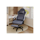 Office Chair High Back Pu Leather Gaming Chair Grey