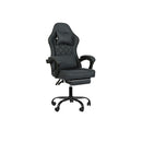 Office Chair High Back Suede Fabric Gaming Chair Deep Grey