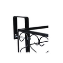 Plant Stand Outdoor Indoor Home Black Rectangle
