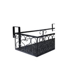 Plant Stand Outdoor Indoor Home Black Rectangle