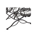 Plant Stand Outdoor Indoor Metal Black