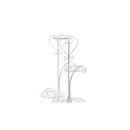 Plant Stand Outdoor Indoor Metal White