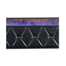 Metal Bed Frame Led Lights 2 Drawers