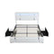 Bed Frame With Adjustable Headboard White