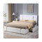 Bed Frame With Adjustable Headboard White