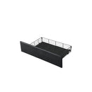 Queen Bed Frame Pu 4 Drawer Usb Charge