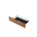 Queen Bed Frame Soft Storage Drawers Headboard Usb Charge