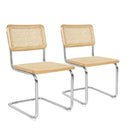 2X Rattan Chair Dining Chairs