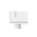 Shoe Cabinet Door Storage Rack Cupboard White