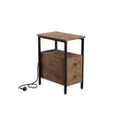 Side Table Narrow Coffee End Table