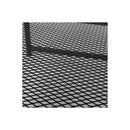 Side Table Sofa End Table Open Black