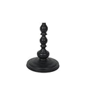 Side Table Vintage End Round Black