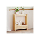 Side Table With Magazine Rack Small End Table