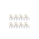 Stackable Dining Chairs Kitchen Set Of 8